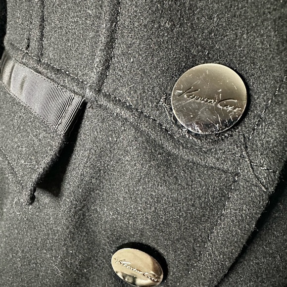Kenneth Cole Women's Black Coat Size 12 - Picture 3 of 8